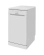 Indesit Dishwasher: slim, white colour