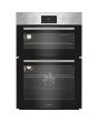 Indesit DII10DIX Built-In Double Oven - Inox