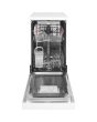 Hotpoint dishwasher: slim, white