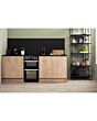 Hotpoint HD5V93CCB/UK Electric Freestanding 50cm Double Cooker - Black