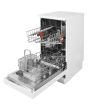 Hotpoint dishwasher: slim, white