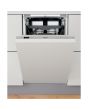 Whirlpool WSIC3M27CUKN Slimline Integrated Dishwasher - Silver