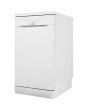 Hotpoint dishwasher: slim, white
