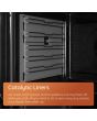 Hotpoint HTE5VCB Freestanding 50cm Electric Cooker with Ceramic Hob - Black
