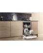 Hotpoint dishwasher: slim, white