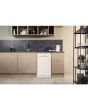 Hotpoint dishwasher: slim, white
