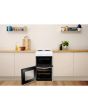 Indesit ID5E92KMW/UK Cooker - White