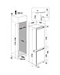 Indesit IB 7030 A1 D.UK 1 Integrated Fridge Freezer