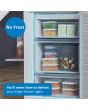 Bosch KGN34NWEAG, Free-standing fridge-freezer with freezer at bottom