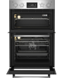 Beko BBADF22300X Built-In Double Electric Oven - Stainless Steel