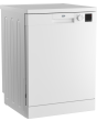 Beko DVN04X20W Freestanding Full Size Dishwasher with Low Water Consumption - White