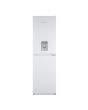 Montpellier MFF185DW 50/50 Frost Free Fridge Freezer in White with Water Dispenser