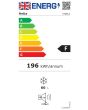 Amica FZ096.4 48cm Freestanding Undercounter Freezer