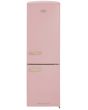 Cda FLORENCE-TEAROSE Retro 60Cm Wide 190Cm Tall Fridge Freezer Tea Rose Pink