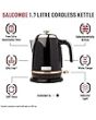 Haden 191137 1.7L Black And Copper Kettle 