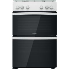 Indesit ID67G0MCW/UK Double Cooker - White