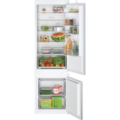 Bosch KIV87NSE0G, Built-in fridge-freezer with freezer at bottom