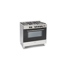 Montpellier MR91DFMX Dual Fuel Range Cooker in Stainless Steel