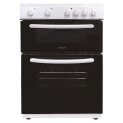 Statesman EDC60W 60cm Double Oven Electric Ceramic Hob Cooker