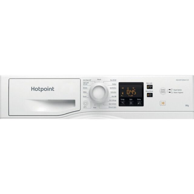 Hotpoint NSWF845CWUKN 8kg Freestanding Washing Machine