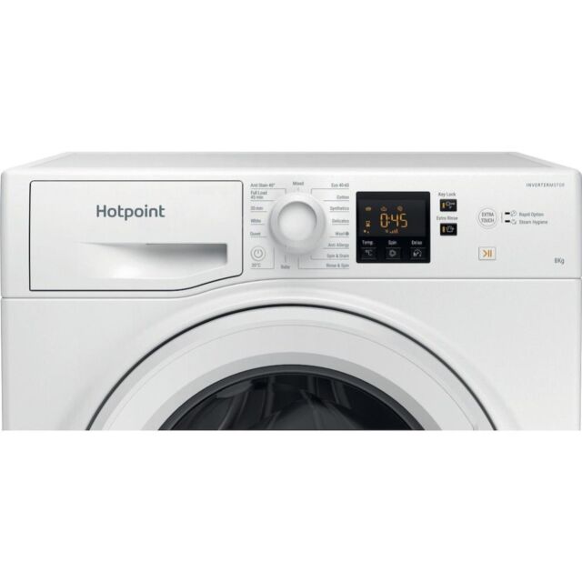 Hotpoint NSWF845CWUKN 8kg Freestanding Washing Machine
