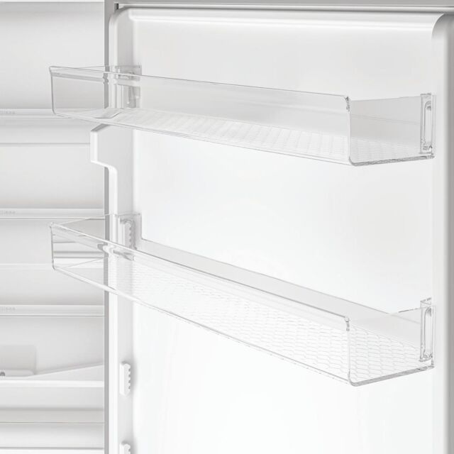 Hotpoint HPKH 1261W S4UK Freestanding 50/50 No Frost Fridge Freezer with Water Dispenser - Silver