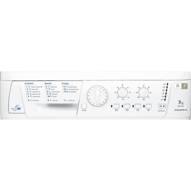 Hotpoint freestanding washer dryer: 7kg