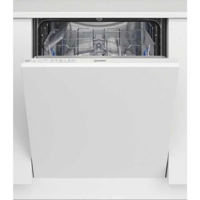 Indesit Ecotime DIE 2B19 UK Integrated Dishwasher - White