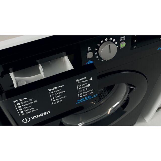 Indesit Innex BWE 71452 K UK N Washing Machine - Black