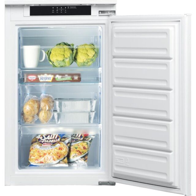 Indesit Integrated upright freezer: white colour