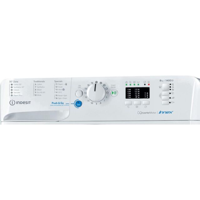 Indesit BWA 81485X W UK N Washing Machine - White