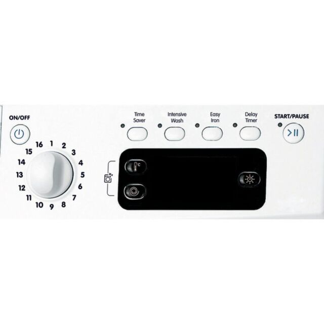 Indesit Ecotime IWDD 75145 UK N Washer Dryer - White