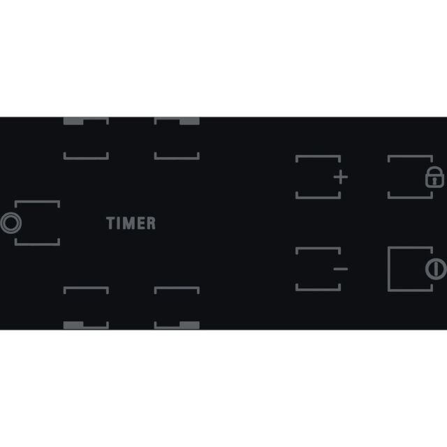 Hotpoint HR 612 CH Hob - Black
