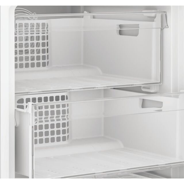 Hotpoint HPKH 1261W S4UK Freestanding 50/50 No Frost Fridge Freezer with Water Dispenser - Silver