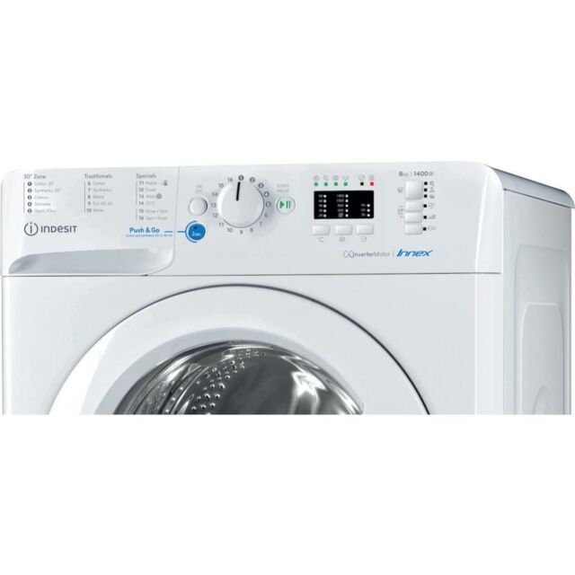 Indesit BWA 81485X W UK N Washing Machine - White