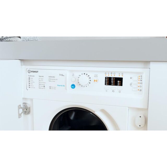 Indesit BI WDIL 75125 UK N Integrated Washer Dryer