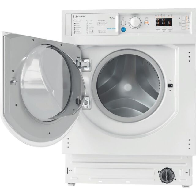 Indesit BI WDIL 75125 UK N Integrated Washer Dryer