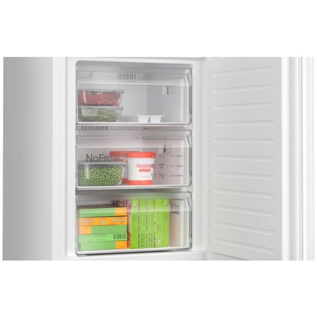 Bosch KGN362WDFG, Free-standing fridge-freezer with freezer at bottom