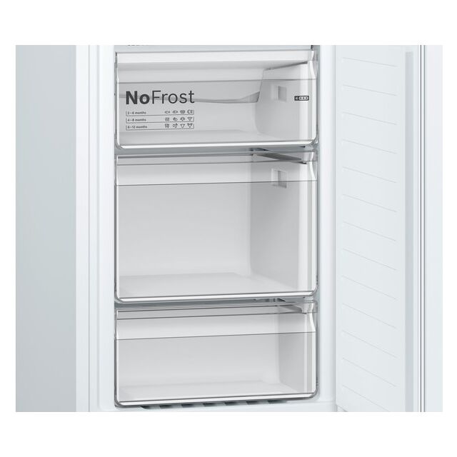 Bosch KGN34NWEAG, Free-standing fridge-freezer with freezer at bottom