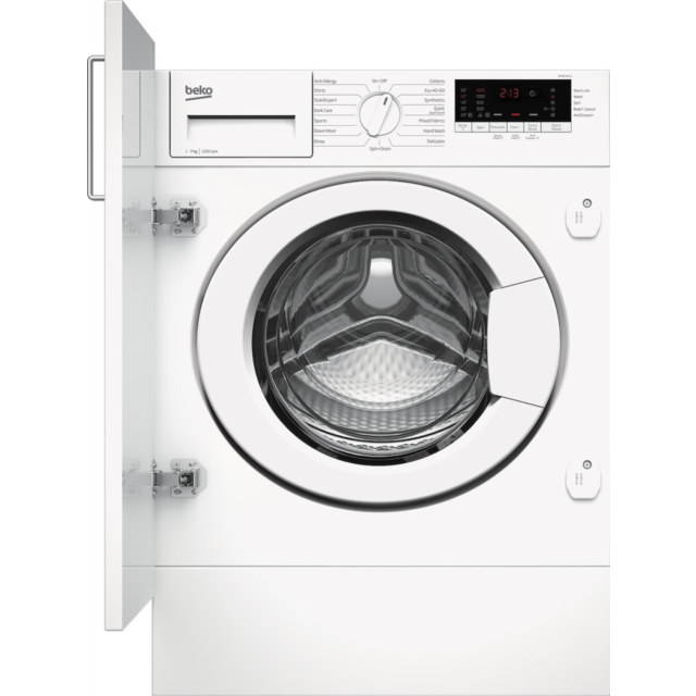 Beko WTIK72111 Integrated 7kg 1200rpm Washing Machine - White