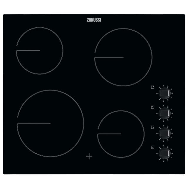 Zanussi ZHRN640K 60cm Ceramic Hob