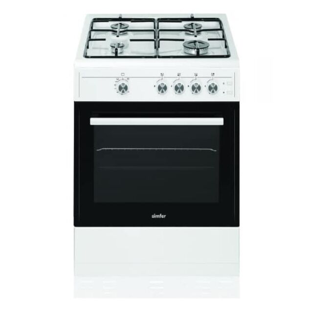 Simfer SIM61GW 60cm Single Cavity Gas Cooker
