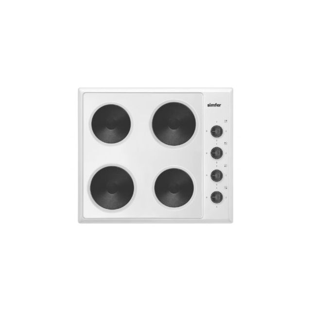 Simfer SP60W 60cm Solid Plate Hob