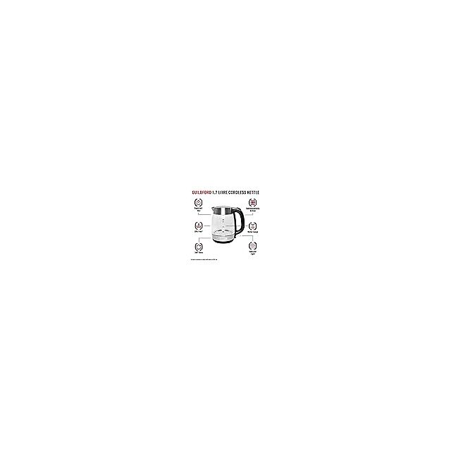 Haden 197214 Guildford Glass Kettle