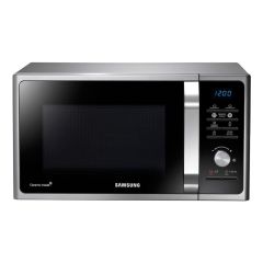 Samsung MS23F301TAS Solo Microwave Oven with Triple Distribution System - Silver